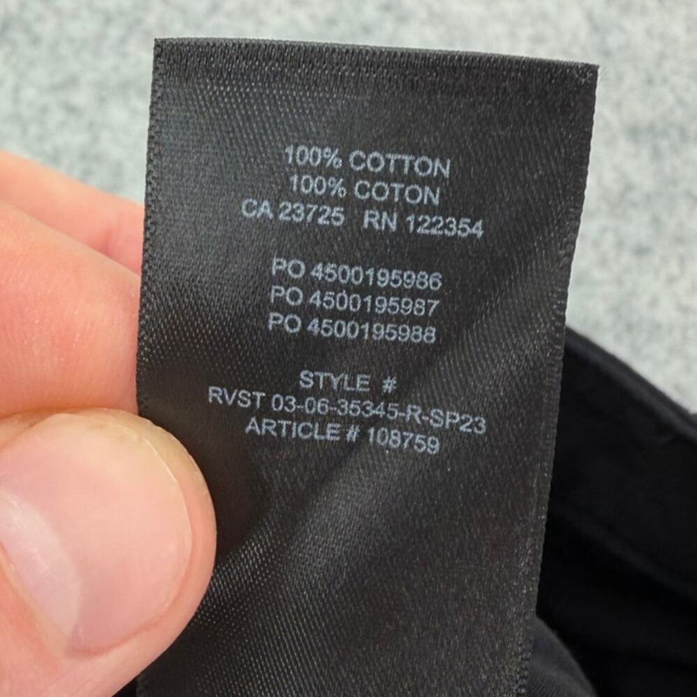 TNA Aritzia Black Supply Mid-Rise Baggy Relaxed Cargo Pants Size 0 - Picture 9 of 13